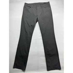 Alton Lane Men's Gray Tailored Fit Flex 5-Pocket Pants - Size 34 (35x33.5)
